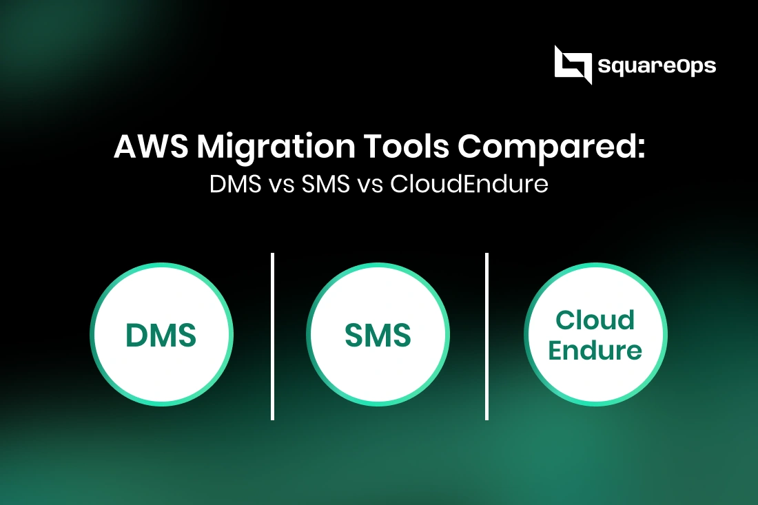 AWS Migration Tools Compared: DMS vs SMS vs CloudEndure